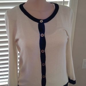 Juicy Couture Cashmere Blend Cardigan Size Large (fits like medium)